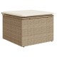 10 részes bézs polyrattan kerti ülőgarnitúra párnával 10 részes bézs polyrattan kerti ülőgarnitúra párnával