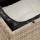 10 részes bézs polyrattan kerti ülőgarnitúra párnával 10 részes bézs polyrattan kerti ülőgarnitúra párnával