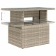 11 részes világosszürke polyrattan kerti ülőgarnitúra párnákkal 11 részes világosszürke polyrattan kerti ülőgarnitúra párnákkal