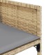 11részes vegyes bézs polyrattan kerti étkezőgarnitúra párnákkal 11részes vegyes bézs polyrattan kerti étkezőgarnitúra párnákkal