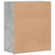 2 db betonszürke szerelt fa tálalószekrény 60 x 31 x 70 cm 2 db betonszürke szerelt fa tálalószekrény 60 x 31 x 70 cm
