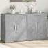 2 db betonszürke szerelt fa tálalószekrény 60 x 31 x 70 cm