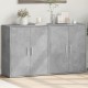 2 db betonszürke szerelt fa tálalószekrény 60 x 31 x 70 cm 2 db betonszürke szerelt fa tálalószekrény 60 x 31 x 70 cm