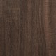 2 db barna tölgy színű szerelt fa tálalószekrény 60x31x70 cm