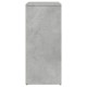 2 db betonszürke szerelt fa tálalószekrény 60 x 31 x 70 cm