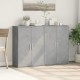 2 db betonszürke szerelt fa tálalószekrény 60 x 31 x 84 cm 2 db betonszürke szerelt fa tálalószekrény 60 x 31 x 84 cm