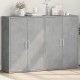 2 db betonszürke szerelt fa tálalószekrény 60 x 31 x 84 cm 2 db betonszürke szerelt fa tálalószekrény 60 x 31 x 84 cm
