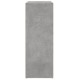 2 db betonszürke szerelt fa tálalószekrény 60 x 31 x 84 cm 2 db betonszürke szerelt fa tálalószekrény 60 x 31 x 84 cm