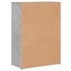 2 db betonszürke szerelt fa tálalószekrény 60 x 30 x 84 cm 2 db betonszürke szerelt fa tálalószekrény 60 x 30 x 84 cm