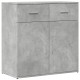 2 db betonszürke szerelt fa tálalószekrény 79 x 38 x 80 cm