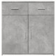 2 db betonszürke szerelt fa tálalószekrény 79 x 38 x 80 cm