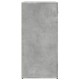2 db betonszürke szerelt fa tálalószekrény 79 x 38 x 80 cm