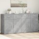 2 db betonszürke szerelt fa tálalószekrény 79 x 38 x 80 cm