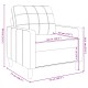 Sötétszürke bársony kanapéfotel 60 cm Sötétszürke bársony kanapéfotel 60 cm