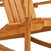 Tömör tíkfa kerti adirondack hintaszék
