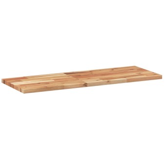 Olajbevonatú tömör akácfa függőpolc 80 x 30 x 2 cm