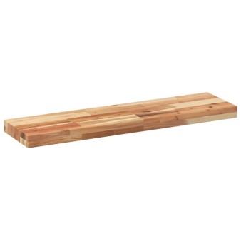 4 db olajbevonatú tömör akácfa függőpolc 100 x 20 x 4 cm
