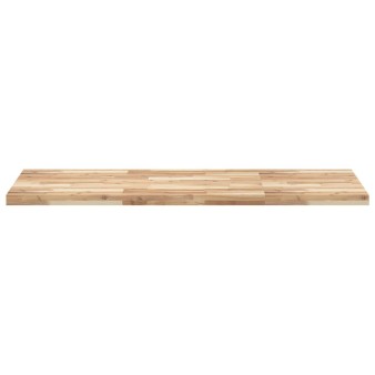 Kezeletlen tömör akácfa fürdőszobapult 140x60x4 cm