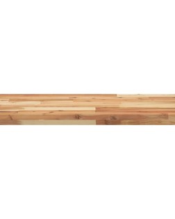Olajbevonatú tömör akácfa fürdőszobapult 100 x 40 x 4 cm