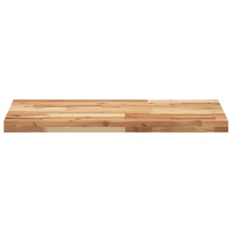 Olajbevonatú tömör akácfa fürdőszobapult 100 x 40 x 4 cm