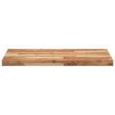 Olajbevonatú tömör akácfa fürdőszobapult 100 x 50 x 4 cm