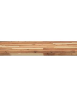 Olajbevonatú tömör akácfa fürdőszobapult 100 x 50 x 4 cm