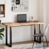 Olajbevonatú tömör akácfa íróasztallap 140 x 60 x 4 cm