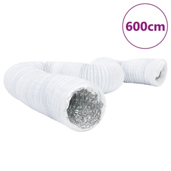 Alumínium és pvc szellőzőcső 6 m ø10 cm