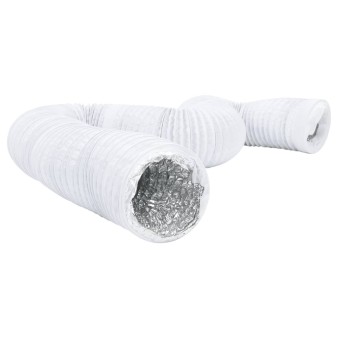 Alumínium és pvc szellőzőcső 6 m ø12,5 cm