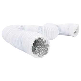 Alumínium és pvc szellőzőcső 6 m ø15 cm
