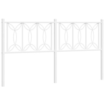 Fehér fém csere fejtámla 150 cm