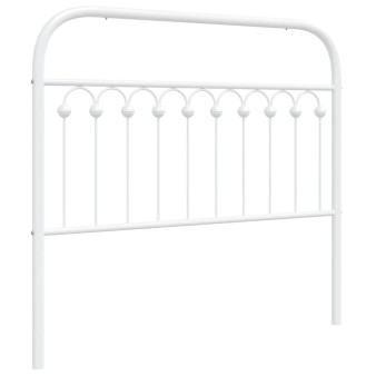Fehér fém csere fejtámla 107 cm