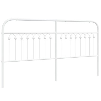 Fehér fém csere fejtámla 180 cm