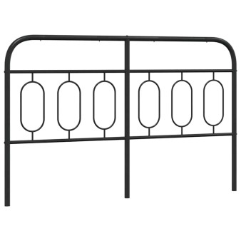Fekete fém csere fejtámla 150 cm