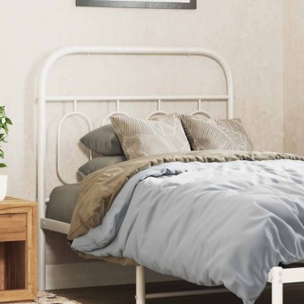 Fehér fém csere fejtámla 80 cm