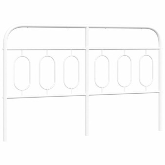 Fehér fém csere fejtámla 137 cm