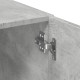 Betonszürke szerelt fa tárolószekrény 70 x 42,5 x 225 cm Betonszürke szerelt fa tárolószekrény 70 x 42,5 x 225 cm