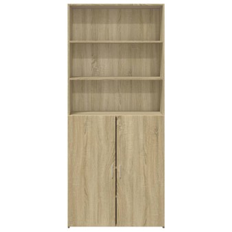 Sonoma tölgy szerelt fa magasszekrény 80 x 42,5 x 185 cm
