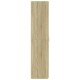 Sonoma tölgy színű szerelt fa magasszekrény 40 x 42,5 x 185 cm