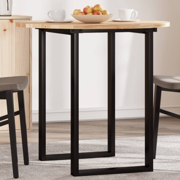 Kerek tömör akácfa asztallap ø80 x 2 cm