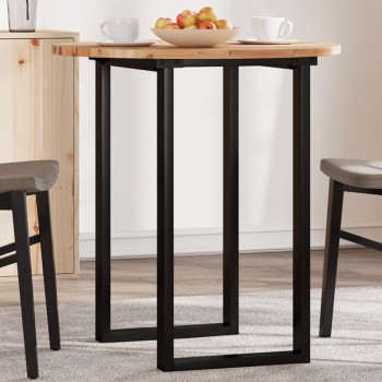 Kerek tömör akácfa asztallap ø70 x 2 cm