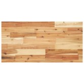 Tömör akácfa téglalap alakú asztallap 100 x 40 x 4 cm