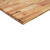 Tömör akácfa téglalap alakú asztallap 100 x 40 x 4 cm