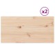2 db tömör fenyőfa téglalap alakú asztallap 70 x 35 x 1,7 cm 2 db tömör fenyőfa téglalap alakú asztallap 70 x 35 x 1,7 cm