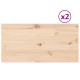 2 db tömör fenyőfa téglalap alakú asztallap 90 x 45 x 1,7 cm 2 db tömör fenyőfa téglalap alakú asztallap 90 x 45 x 1,7 cm