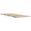 4 db tömör fenyőfa téglalap alakú asztallap 90 x 45 x 1,7 cm