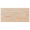 4 db tömör fenyőfa téglalap alakú asztallap 90 x 45 x 1,7 cm