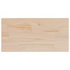 2 db tömör fenyőfa téglalap alakú asztallap 70 x 35 x 2,5 cm