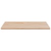 2 db tömör fenyőfa téglalap alakú asztallap 70 x 35 x 2,5 cm