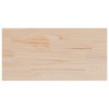 4 db tömör fenyőfa téglalap alakú asztallap 90 x 45 x 2,5 cm